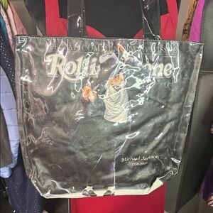 Michael Jackson Tribute Tote Bag - Black